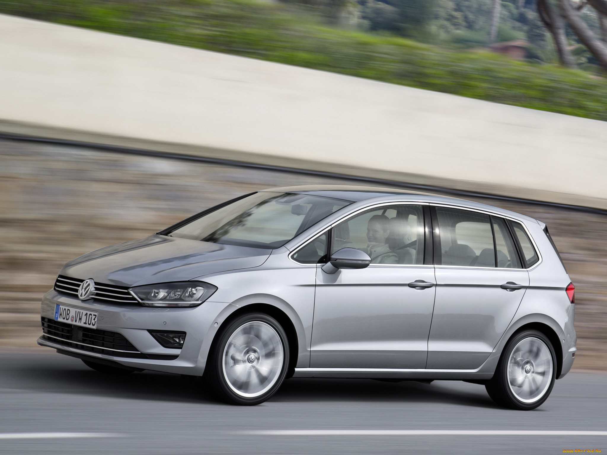 , volkswagen, 2014, tdi, sportsvan, golf, 